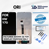 Thunder Drive Serasi Dengan HW Y70 Y70 PLUS ORI LCD Skrin Sentuh