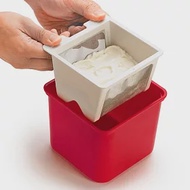 《CUISIPRO》自製優格起司器(紅1.5L) | 酸奶瀝水器 優格盒