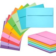 50 Pack 5x7 Envelopes, 5x7 Colored Self-Seal Envelopes for Invitations, postcard,,Greeting Cards,Pho
