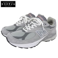 New Balance 990V3 灰色運動鞋，男款，成色極佳，尺寸 26cm，M990GY3，8D（美國碼）[二手]
