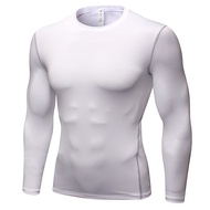 Compressed Shirts for Running Jogging Men's Base Layer Thermal Underwear Quick Drying Tights Rashguard Baketball Football Jersey
