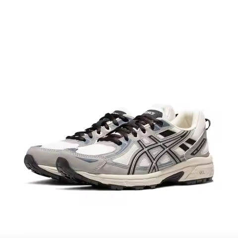 Asics Gel-Venture 6 Women's Running Shoes, Shockproof, Impact Resistance Sneakers, White/Grey