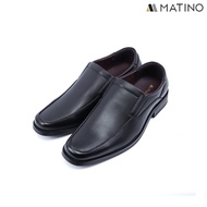 MATINO SHOES รองเท้าชายคัทชูหนังแท้ รุ่น MC/B 1162 - BLACK