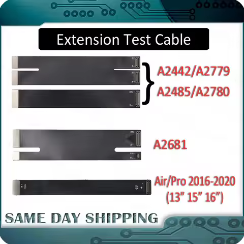 New A1706 A1708 A2338 A2442 A2779 A2485 A2681 A2941 LCD Screen Display Extension Test Repair Flex Ca