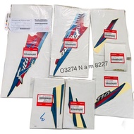 Bộ tem dán xe FUTURE 1 đời đầu xanh mực zin chính hãng