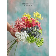 Gypsophila Simulation Soft Rubber Single Branch Gypsophila Bouquet Bouquet Wedding Landscaping Fake 