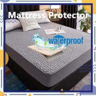 Waterproof Mattress Protector Cover Fitted Bedsheet Breathable Non-slip Mattress Cover Thicken