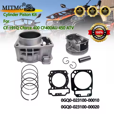 Cylinder Piston Kit For CF 191Q Cforce 400 CF400AU 450 ATV QUAD GO KART 0GQ0-023100-00010 0GQ0-02310