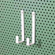 L型孔板掛鉤未默集舍鑰匙收納置物架墻上沖孔掛板鐵藝洞洞板配件