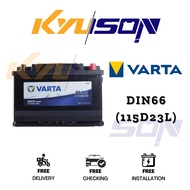 [Installation Provided] DIN66L | DIN66 | 56618 | Varta Blue Dynamic MF Car Battery Bateri Kereta | X70 Hilux Ford Ranger
