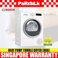 Bosch WTR85V00SG Series 4 Heat Pump Tumble Dryer (8KG)(Energy Efficiency 5 Ticks)