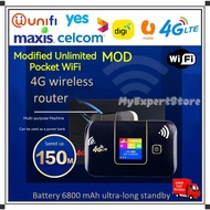 4G LTE Modified Unlimited Pocket WiFi Modem LY5770 With 6800mAh Big Battery