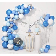 DDBALLOONS BIRTHDAY PACKAGE 80 THEME BALLOONS SILVER HAPPY BIRTHDAY BIRTHDAY FESTIVE CONNECTION
