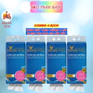 COMBO 4 I 10 I 20 Bless You Silk Multi-Purpose Tissue 330 sheets 4 Layers