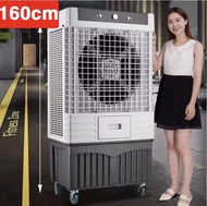 Meier140 ลิตร พัดลมไอน้ำเย็น พัดลมไอเย็น พัดลมแอร์เย็นๆ พัดลมไอน้ำ พัดลม แอร์เคลื่อนที่ มี มอก.