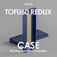 [ktechs] Tofu Redux Aluminum Case and Weights Wooting 60HE Venom60MXHE Compatible
