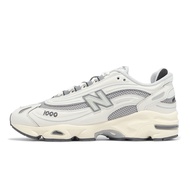 NB Casual Shoes 1,000 Men Women Beige Gray Silver Retro Sneakers