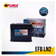แบตเตอรี่ รถยนต์ PUMA รุ่น EFB LN2