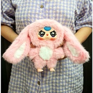 Baby three rabbit 1000% cute, Baby three rabbit keychain with high quality plastic face and random e