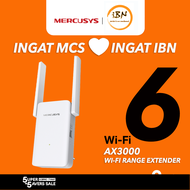 Mercusys ME80X Wi-Fi 6 AX3000 Range Extender  Easy Mesh & WPS Setup (Powered by TP-Link) @ IBN