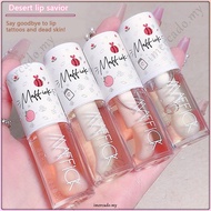 COD  Maffick Honey Lip Oil Lip Gloss Lip Balm Care Moisturizing Fade Lip Pattern Lip Film