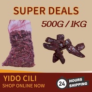 新鲜YIDO辣椒干/FRESH YIDO DRIED CHILI (500G+-/1KG)