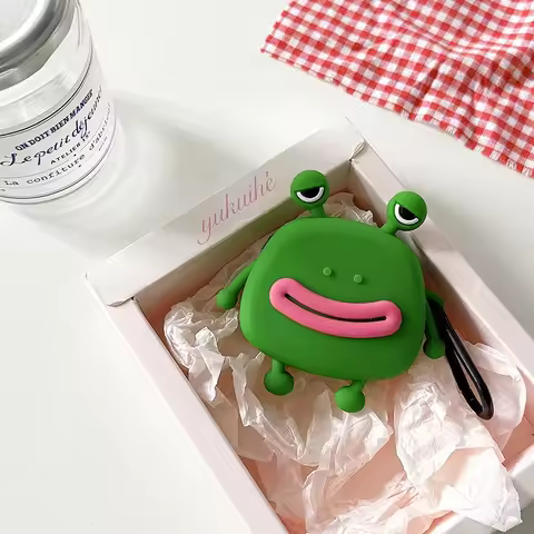 Stinky Frog Sausage Lips Case for Samsung Galaxy Buds Pro Live FE 2 Buds2 Pro Cover Protective Shell