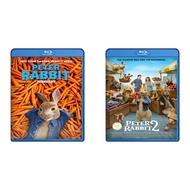 DVD Peter Rabbit (2018) + DVD Peter Rabbit 2 The Runaway (2021)