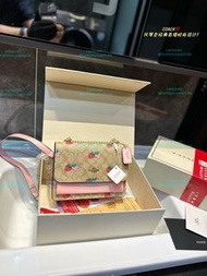 COACH 手袋 銀包 背囊 禮物 蔻馳愛心COACH 蔻馳風琴鏈條包 T37