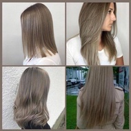 LIGHT ASH BLONDE HAIR COLOR DYE CREAM 100ML PEWARNA RAMBUT