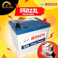 55D23L | 80D23L BOSCH Car battery | Bateri kereta | Proton Exora Suprima Inspira Preve Lancer Teana 