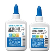 SIMBALION Washable Non-Toxic Super Sticky White Glue 40g 100g/Bottle GU-401, GU-402