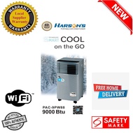 Harson's WIFI Enabled Portable Aircon With Ioniser and Hepa Filter 9000BTU PAC-9PW88