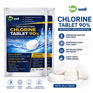 Chlorine 90% Anti-Moss Swimming Pool Chlorine 20g