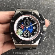 AP_ audemars_ Royal Oak Offshore international series 26290 Po automatic machinery forging carbon black ceramic titanium 3126 movement men wrist NOOB V2 version