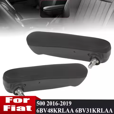 Front Left Right Seat Armrest For Fiat 500 2016-2019 Adjustable Inboard Seat Arm Rest 6BV48KRLAA 6BV