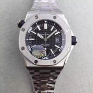 1:1 Original Standard AAA+Royal Oak 15703 Steel Belt Version Equipped with Transparent Bottom 3120 M