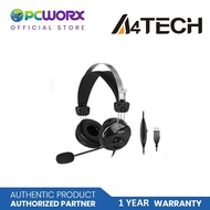 A4tech HU-7P USB Headset A4Tech Headset | Stereo Headset | Headset for Computer/Pc/Laptop - USB HEADSET | DESKTOP HEADSET