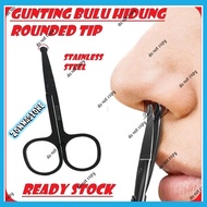 MATA Small Shaving Scissors Nose Hair Eyebrow Thread Blunt Tip Steel