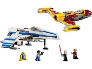 【LEGO 樂高】磚星球〡75364 星際大戰系列 共和國E-Wing對Shin Hati的星際戰機