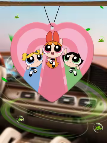 Flying Little Police Car Air Freshener Pendant Lasts for 90 Days, Natural Fragrance, Same Scent as G