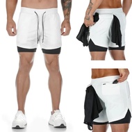 Men's 2in1 sports shorts/men's 2in1 sports shorts