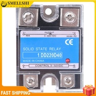 【Big Sale-SEMLL】 DC-DC SSR Solid State Relay Input 3-32VDC Load 5-220VDC Control Relay❀