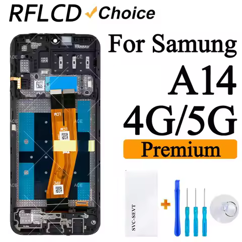 6.6‘’ Display 100% Tested For Samsung A14 5G LCD Display Touch Screen Digitizer Assembly For Samsung