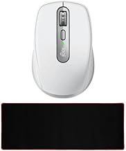 Logitech MX Anywhere 3 Compact Performance Mouse for Mac and Kratos Extended Mouse Pad Bundle (2 Ite