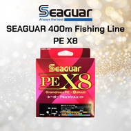 Seaguar Line PE Line Seaguar PE X8 Fishing PE Line 400m Size 3, 48lb (21.8kg) Multi-color