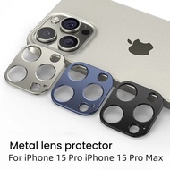Hollow Aluminum Sheet Camera Lens Protector For iPhone 15 Pro iPhone 15 Pro Max Shockproof Anti Scra