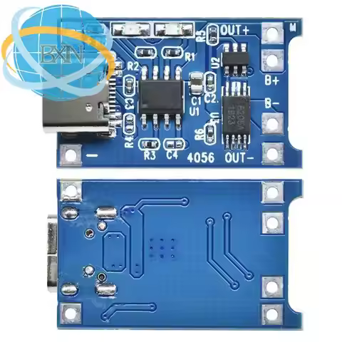 TP4056 5V 1A Type-c USB 18650 Lithium Battery Charging Board Charger Module with Protection Dual Fun