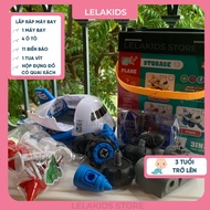 Transport Plane Assembly Toy, Includes Car, Screwdriver, Sign, DIY Technical Kit for children 3 year
