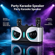 New Owl Bluetooth Speaker with Built-in Microphone, Portable Karaoke Speaker, High-Power Wireless, C